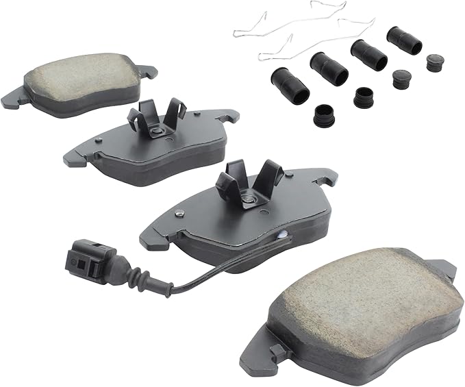 Premium Semi-Metallic Front Brake Pads Compatible