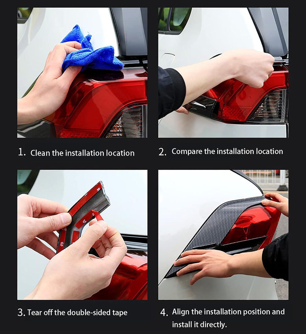 Car Accessories Fit for Toyota RAV4 2019 2020 2021 2022 2023 2024 2025 Tail L...