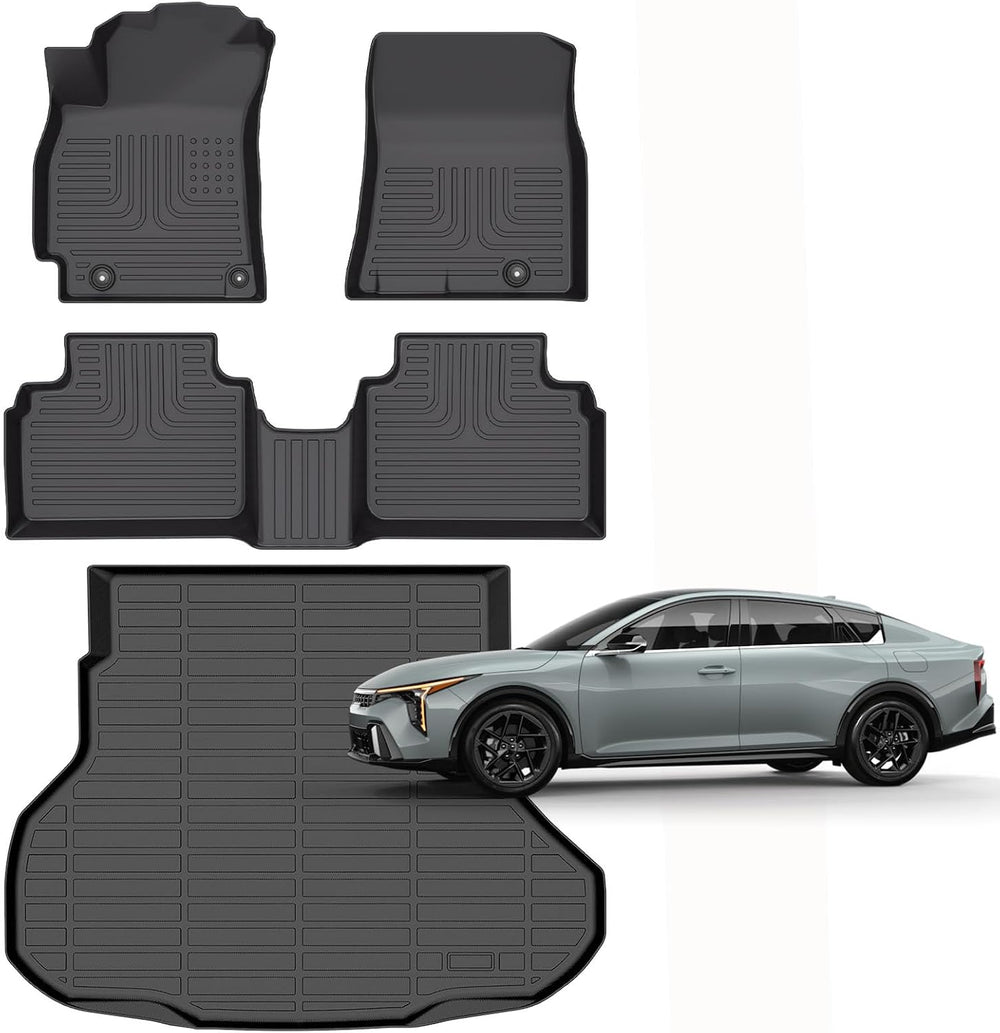 for Kia K4 Floor Mats 2025 LX LXS EX GT-Line/GT-Line Turbo, Car Mats