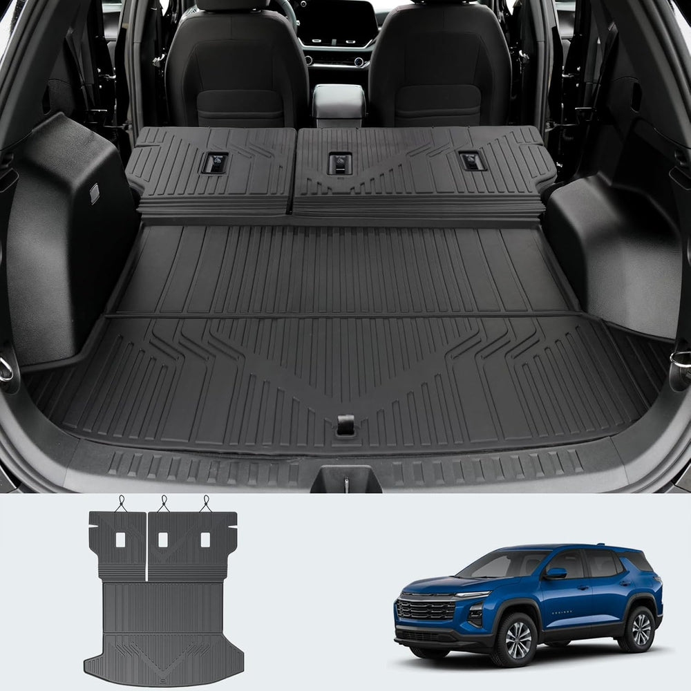 Cargo Liners & Backrest Mat for 2025 2026 Chevy Equinox Fuel/2025 GMC Ter...