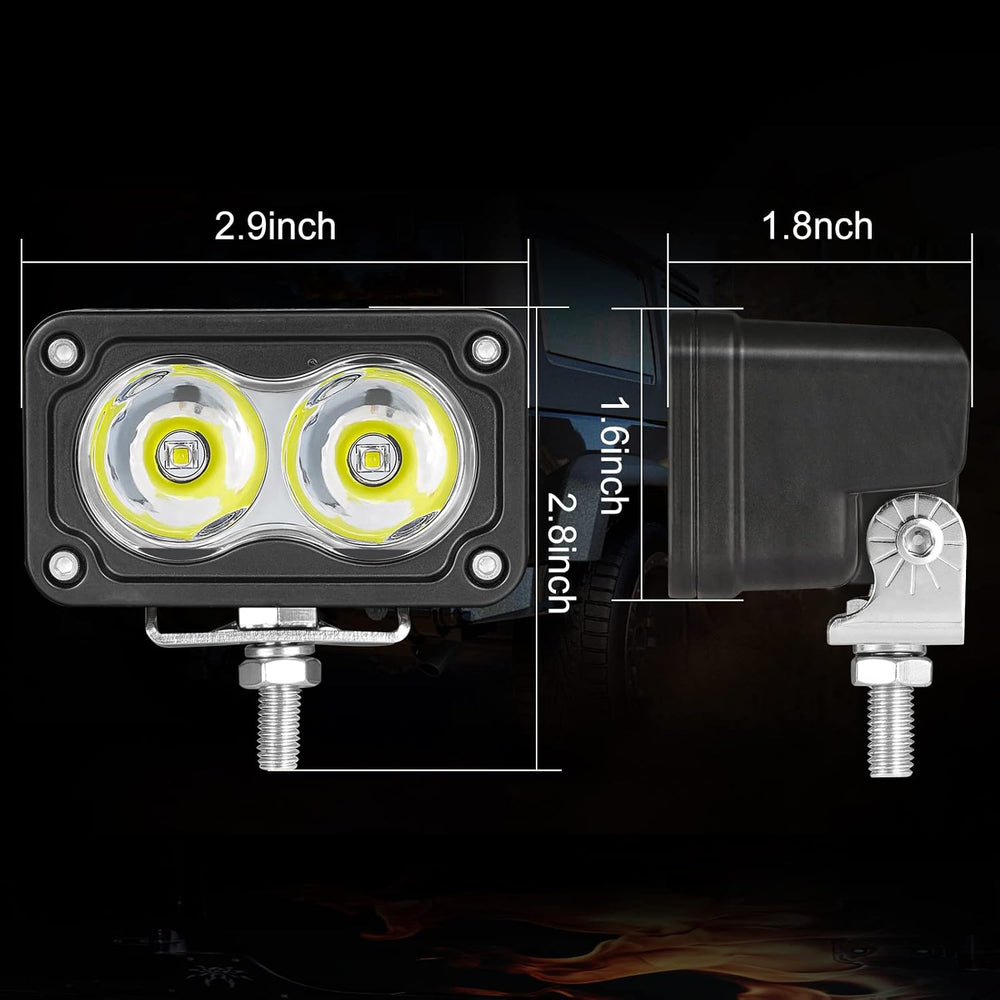 LED Pods 3 Inch Driving Light Bar Pod Off-road Spot Light