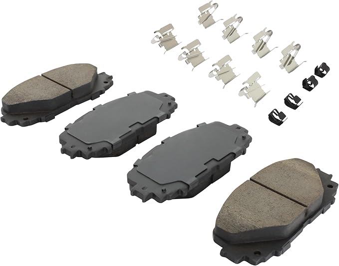 Premium Semi-Metallic Front Brake Pads Compatible