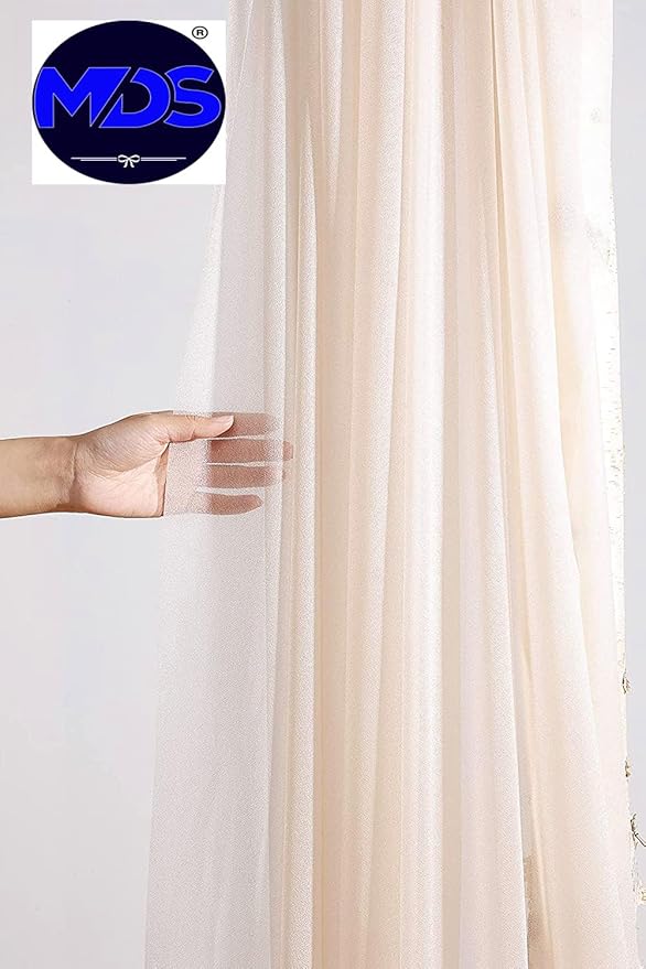 MDS Halloween Chiffon Draping Fabric - 2 Panel, 30" Wide x 40ft Long - S...
