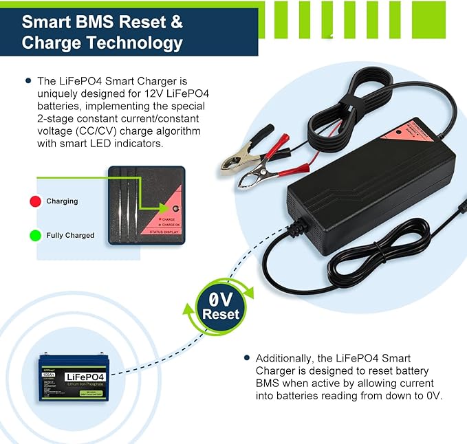 ExpertPower 12.8V 5A Smart Charger