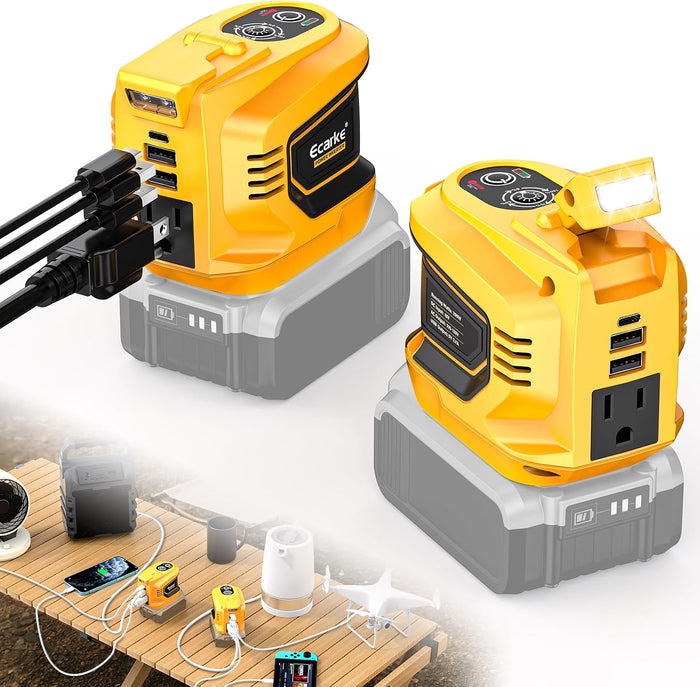 200W Portable Power Inverter Compatible (2-Pack)