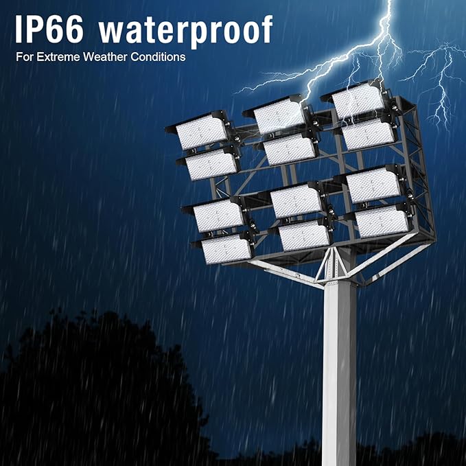 900W Led Stadium Lights, IP66 High Power Outdoor Sport Court Arena Light