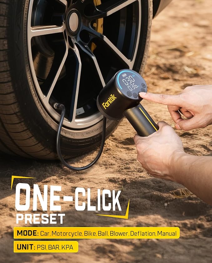 Fanttik X9 Classic Tire Inflator Portable Air Compressor