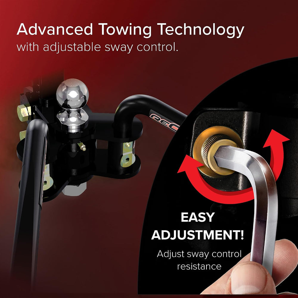 Camco Eaz-Lift ReCurve R3 Weight Distribution Hitch, 1000 lb Kit with 2 5/16″...
