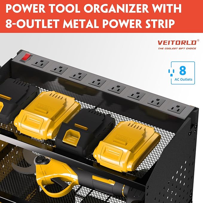 Veitorld Power Tool Organizer Wall Mount