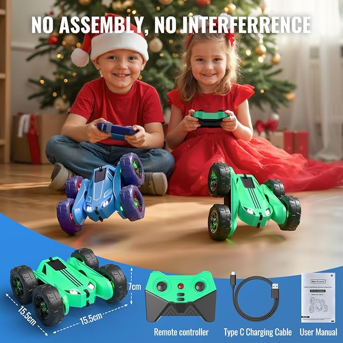 MaxTronic Remote Control Car, Rechargeable RC Cars & Remote