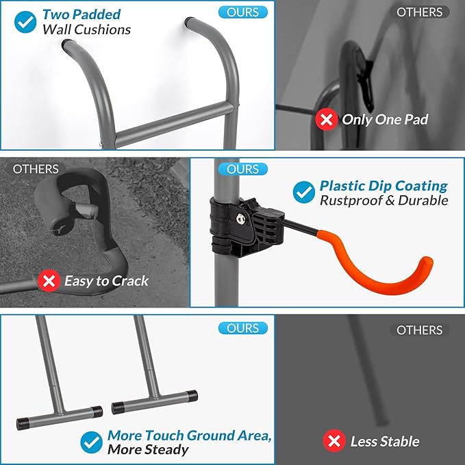 Suchtale 2 Bike Rack, Bicycle Rack, Bike Storage Rack