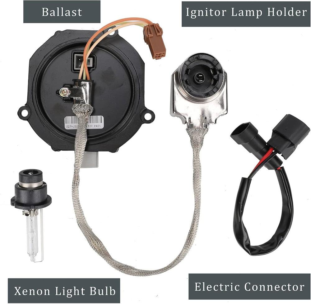 Xenon HID Headlight Ballast Control Unit with Igniter & D2S Bulb - Compat...