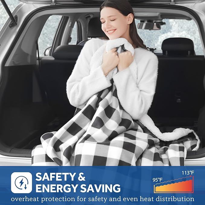 Sealy 12-Volt Heated Car Blanket