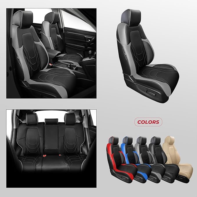 FREESOO CRV Seat Covers Full Set,
