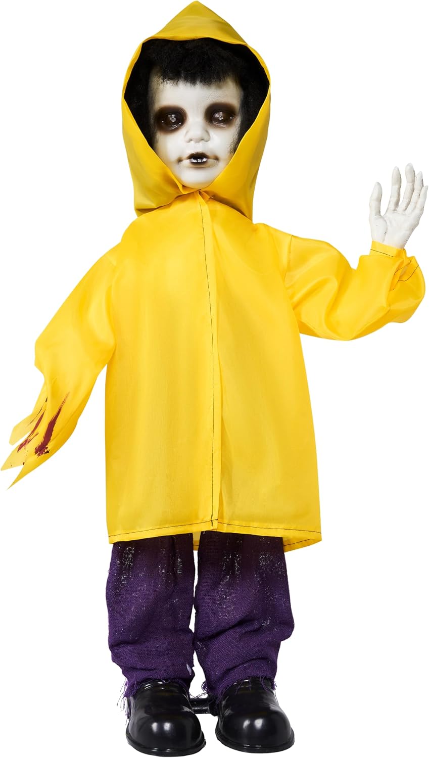 JOYIN Halloween Decorations Outdoor, Life Size Animatronics Ghost Decor Props...