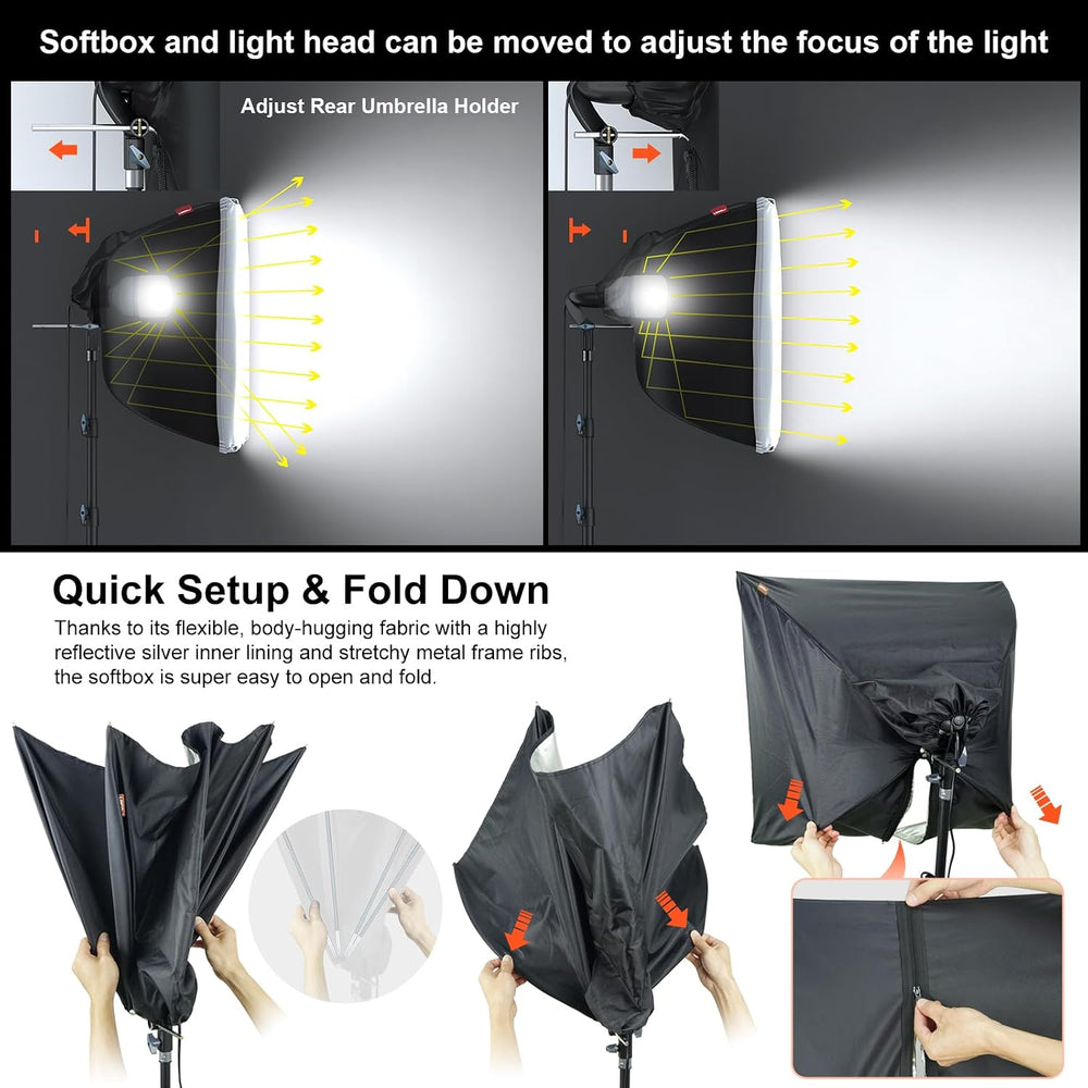 LINCO Lincostore Photo Video Studio Light Kit AM169