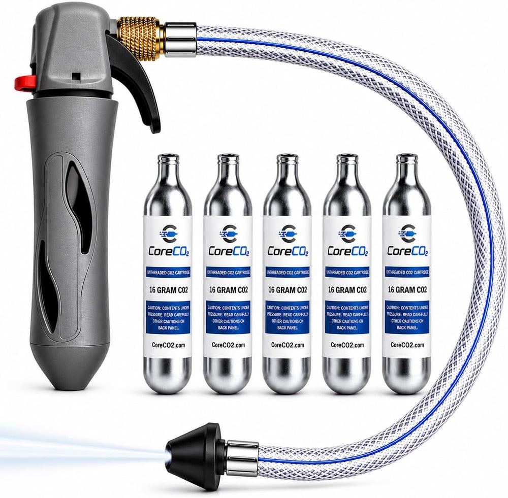 Drain Gun AC Drain Line Cleaner Tool, HVAC Air Conditioner Condensate Blaster...