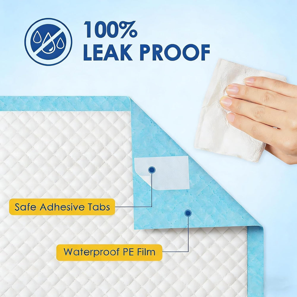 Dog Pee Pads Extra Large 28"x34", 100 Pack Super Absorbent XL Puppy...