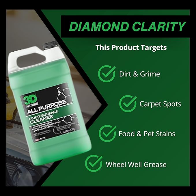 3D All Purpose Cleaner – High-Performance Interior & Exterior Car Cleaner