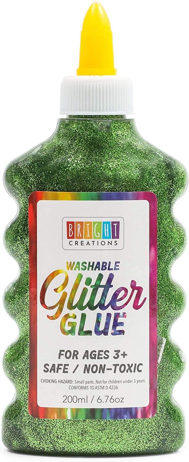 Bright Creations Glitter Glue Variety Pack (8 Colors, 6.8oz (8ct))