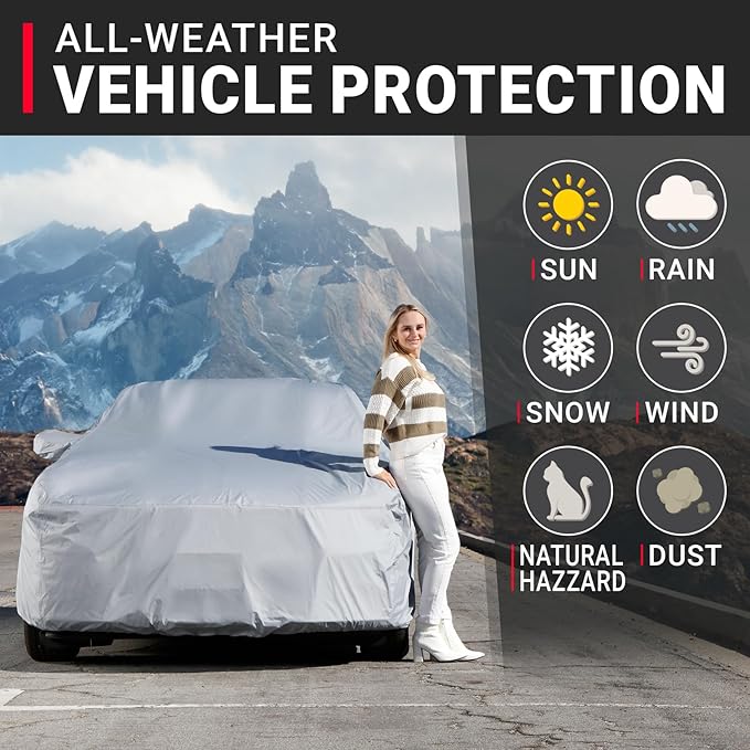 iCarCover Premium Car Cover for 1982-2002 Pontiac Firebird Heavy Duty