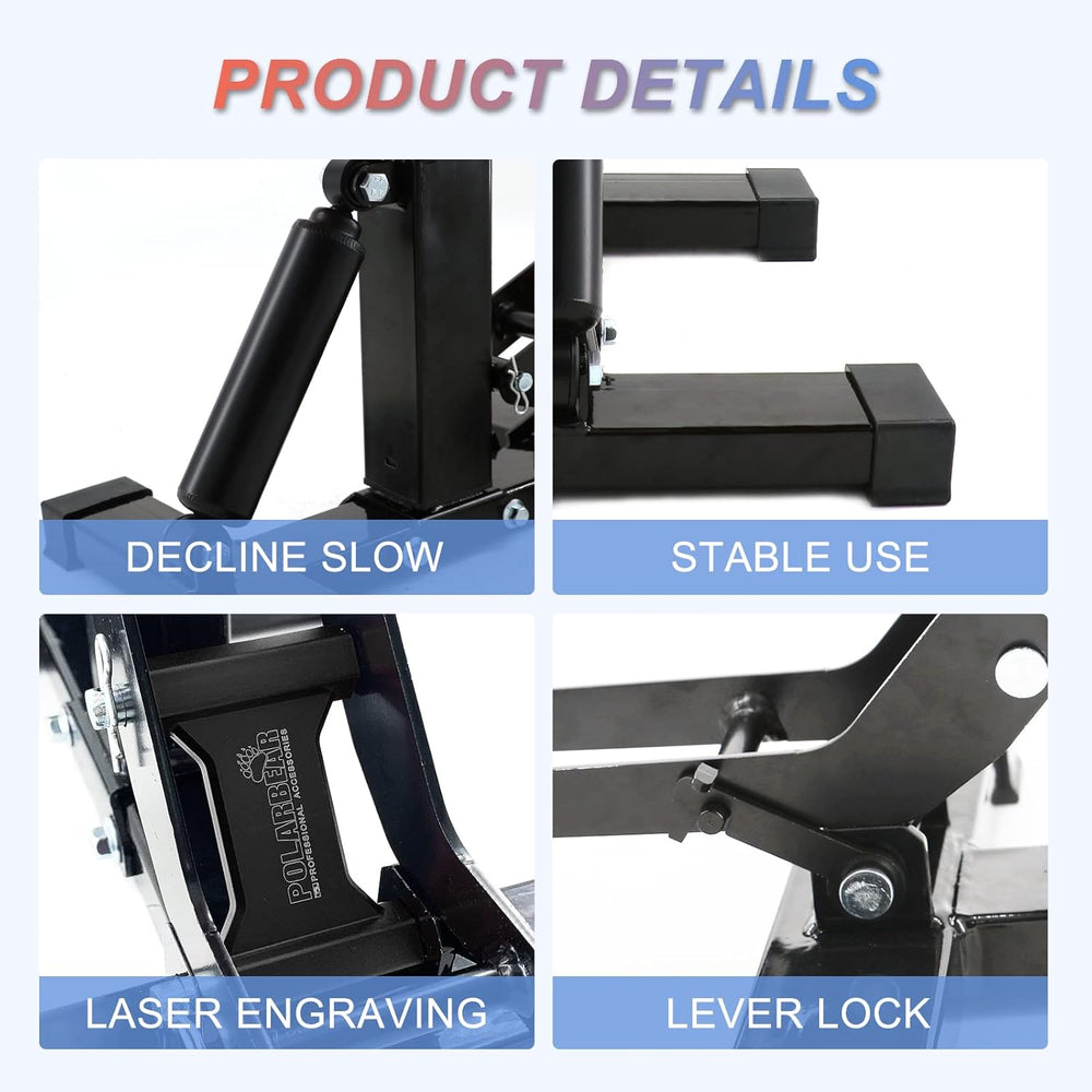 POLARBEAR Dirt Bike Stand Adjustable Jack Stand 1200Lbs Capacity Engine Stand...