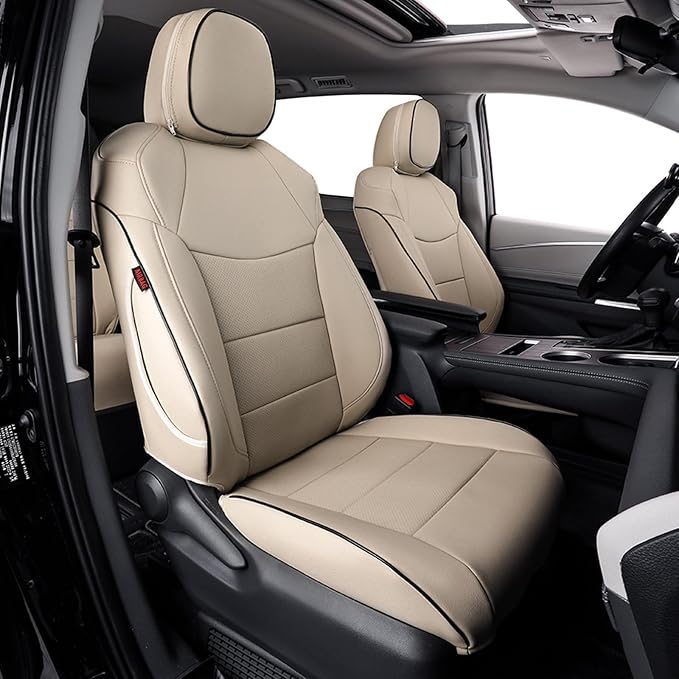 EKR Sienna Seat Covers for 2021-2025 Toyota Sienna XLE, 7 Seats, 2nd Row