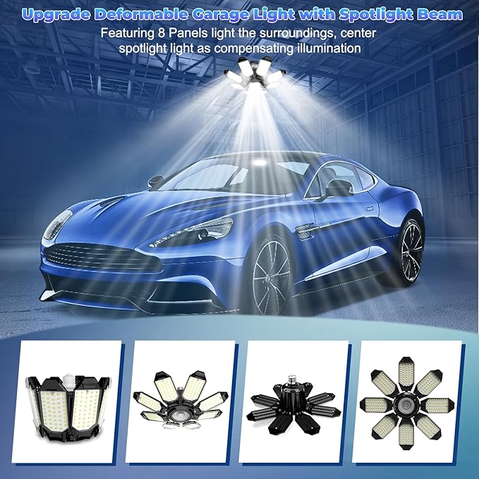 LED Garage Light (2Pack)