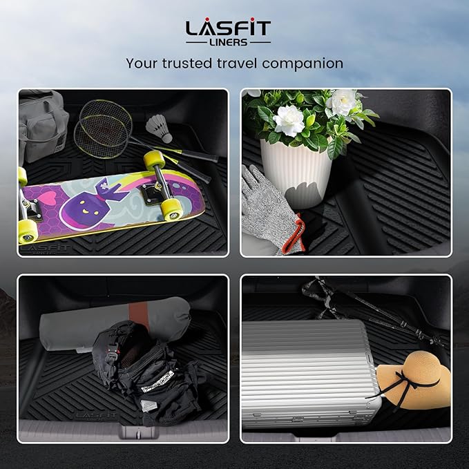 LASFIT Trunk Mat for Honda Accord Seden 2018 2019 2020 2021 2022 2023 2024 2025