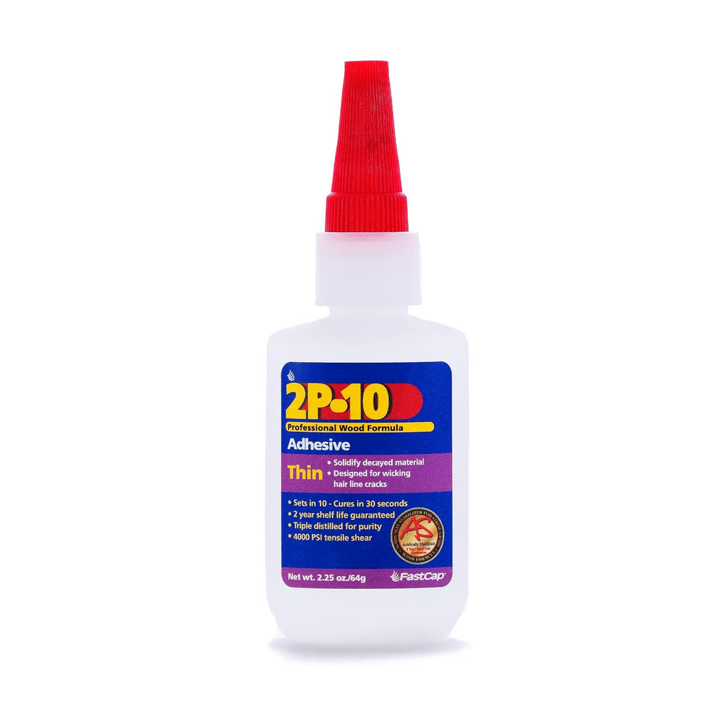 FastCap 2P-10 - Thin – Industrial Strength Super Glue - CA (Cyanoacrylate Adh...