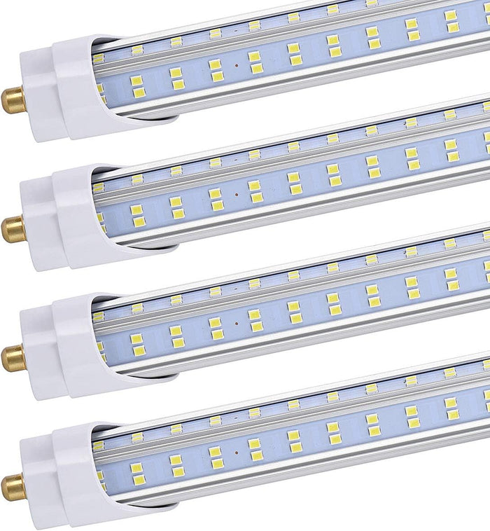 20 Pack, 8 Foot LED Bulbs, 150W 19000lm 6000K, Super Bright, T8 T10 T12 LED