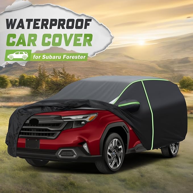 Mixsuper Liner Car Cover for Forester 2009-2026, All Weather Car Cover for
