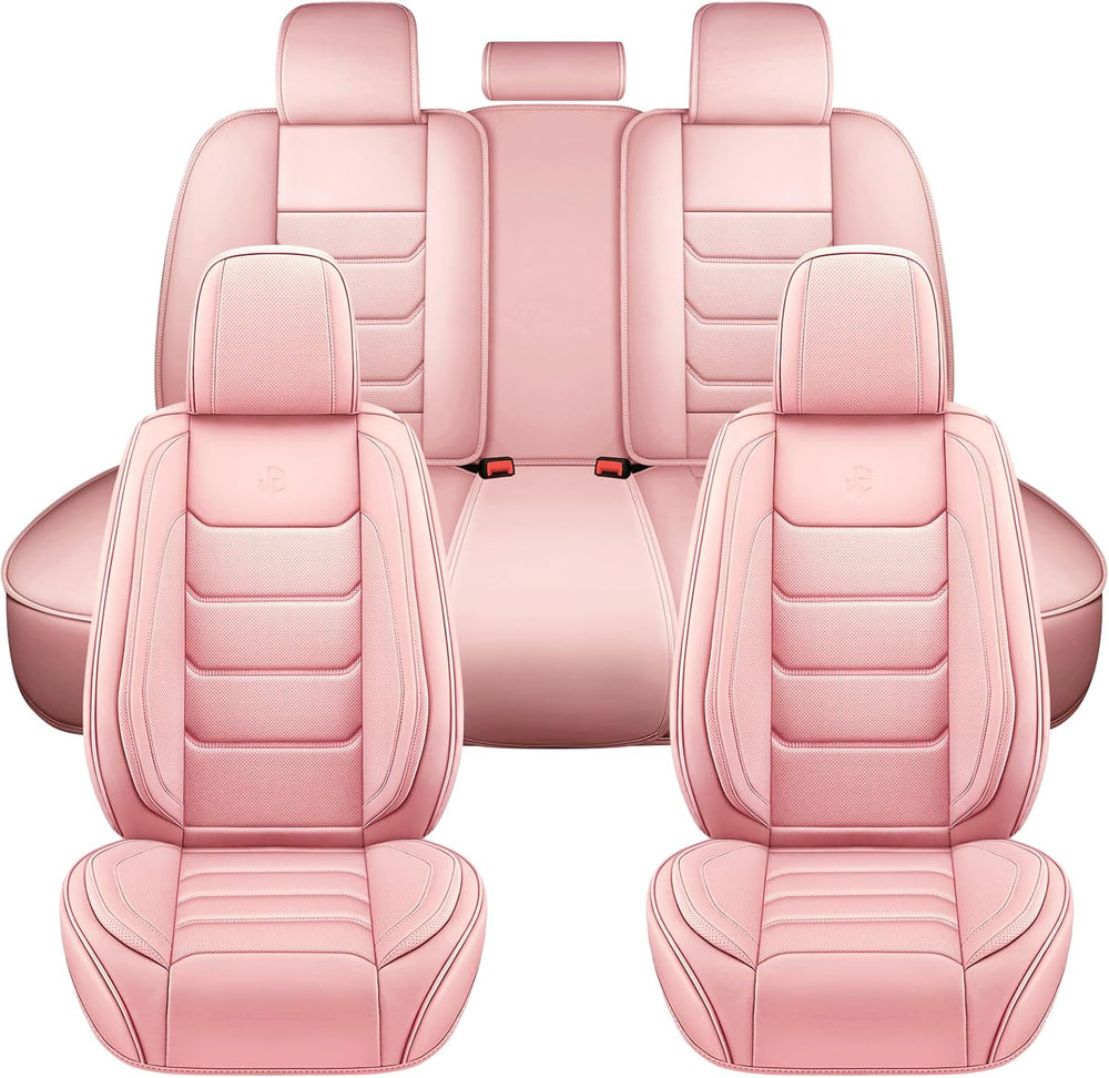 Full Coverage Faux Leather Car Seat Covers Full Set,Automotive Seat Covers fo...