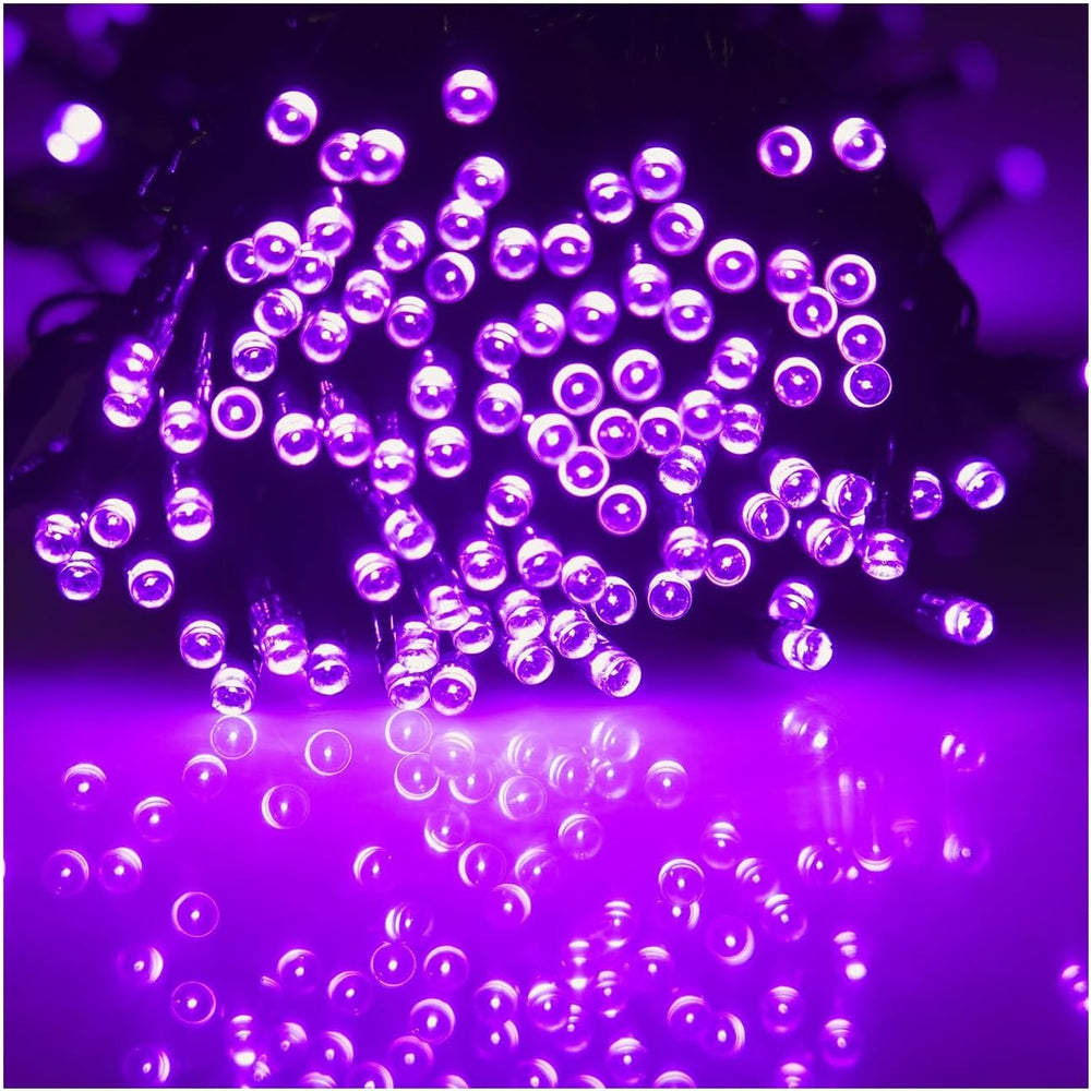 WATERGLIDE 1000 LED Halloween String Lights, 328 FT Green Wire LED Decorative...