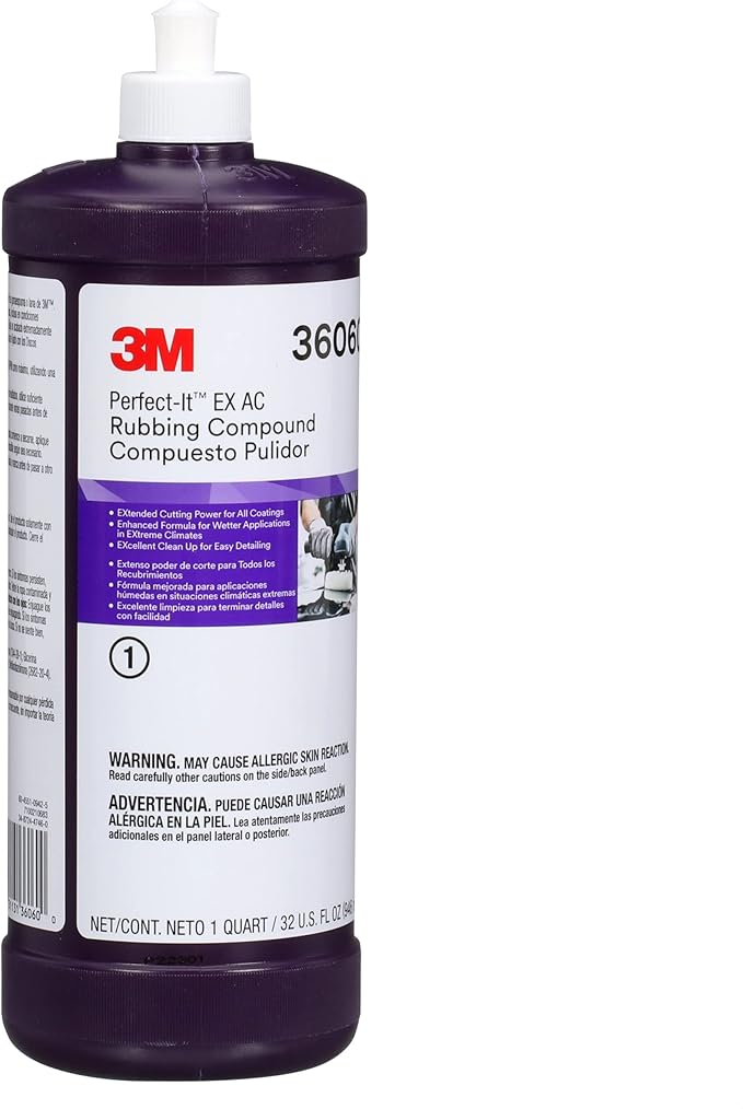 Perfect-It Perfect-It EX AC Rubbing Compound, Fast Cutting, High Performing