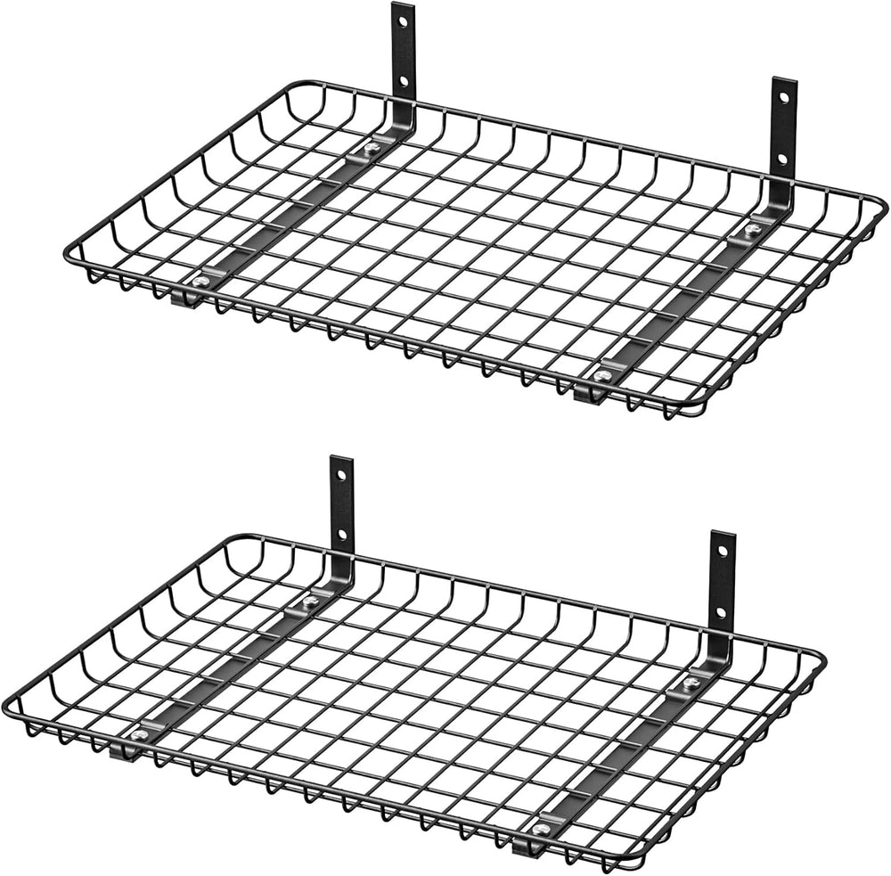 Ultrawall Wall Mounted Storage Shelf, Garage Wall Shelves 24x12 Inch