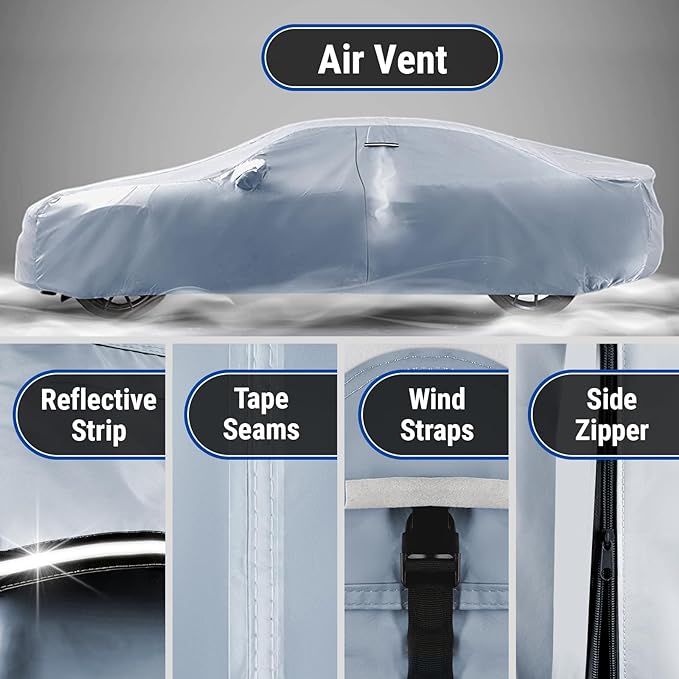 iCarCover Premium Car Cover for 1988-2008 Pontiac Grand Prix Heavy Duty