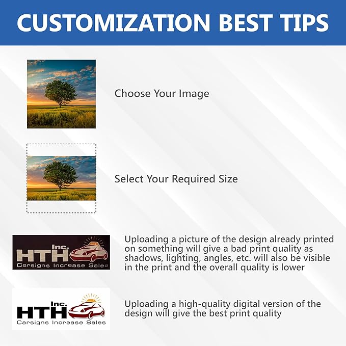 Custom Car Magnet Signs for Businesses 2 pk