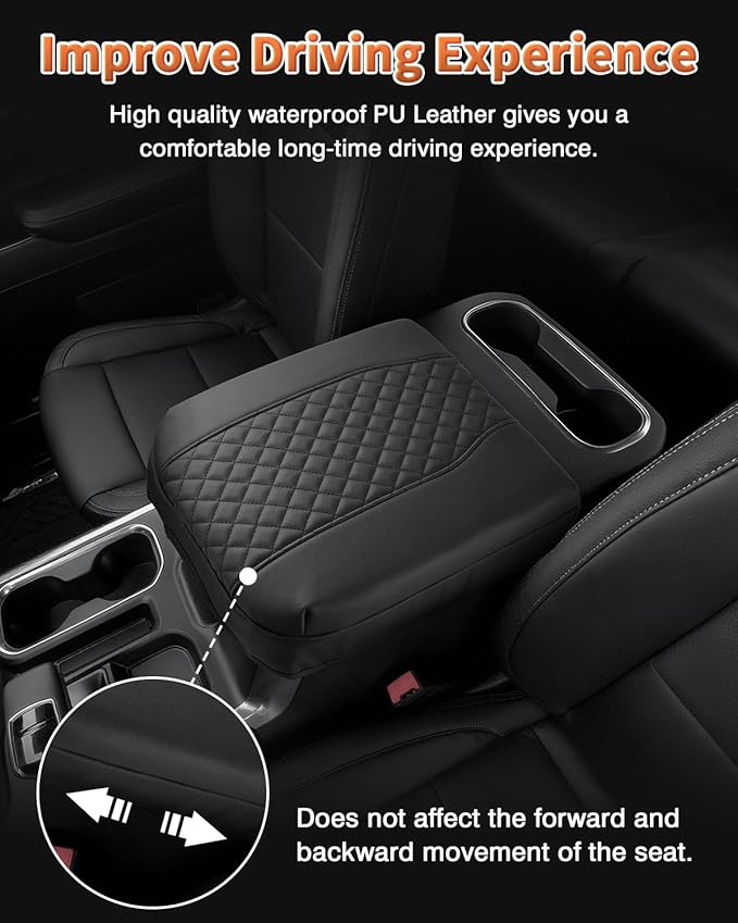 Shademax Center Console Cover for Chevy Silverado/GMC Sierra 1500 2019-2025 2026