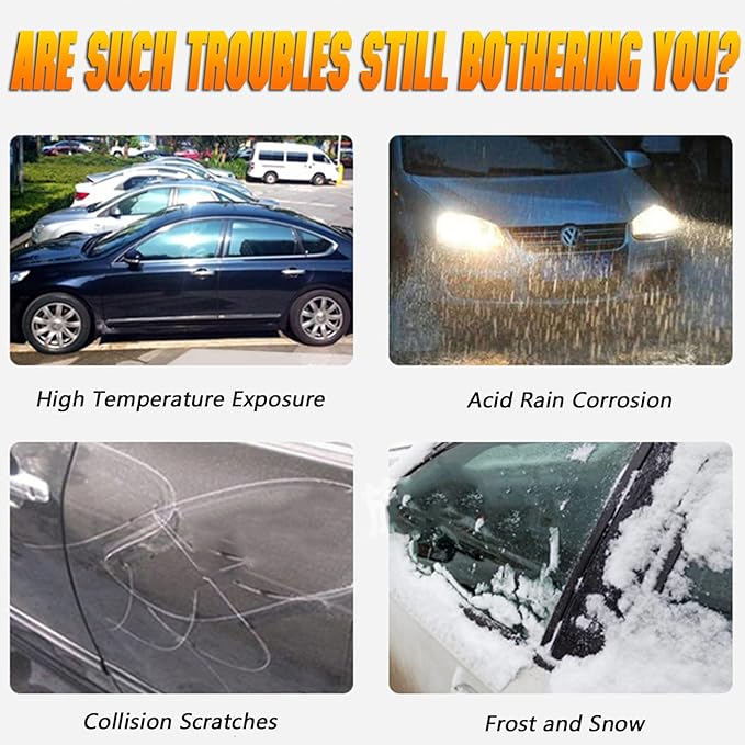 Car Cover, Fit for MPV, Breathable New Material for Sun Protection, Waterproof
