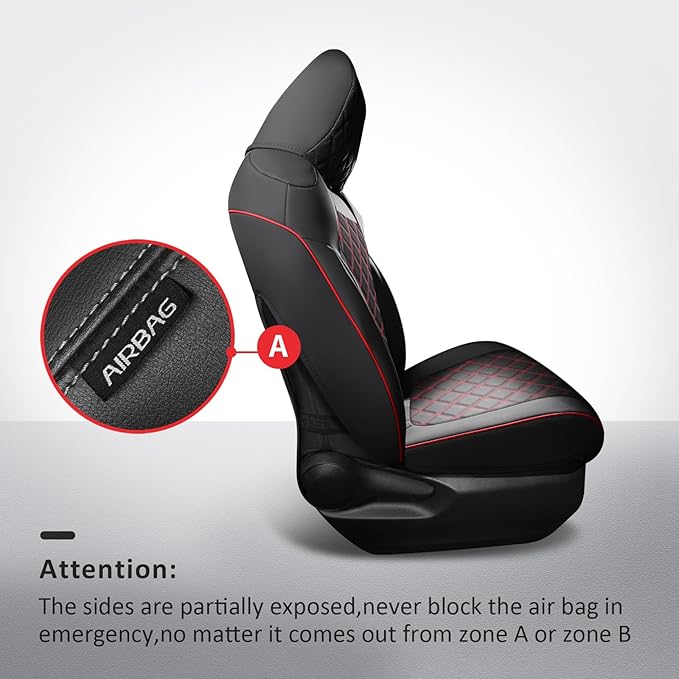 MIROZO Car Seat Covers for Toyota Rav4, Waterproof Rav4 Seat Covers Compatible