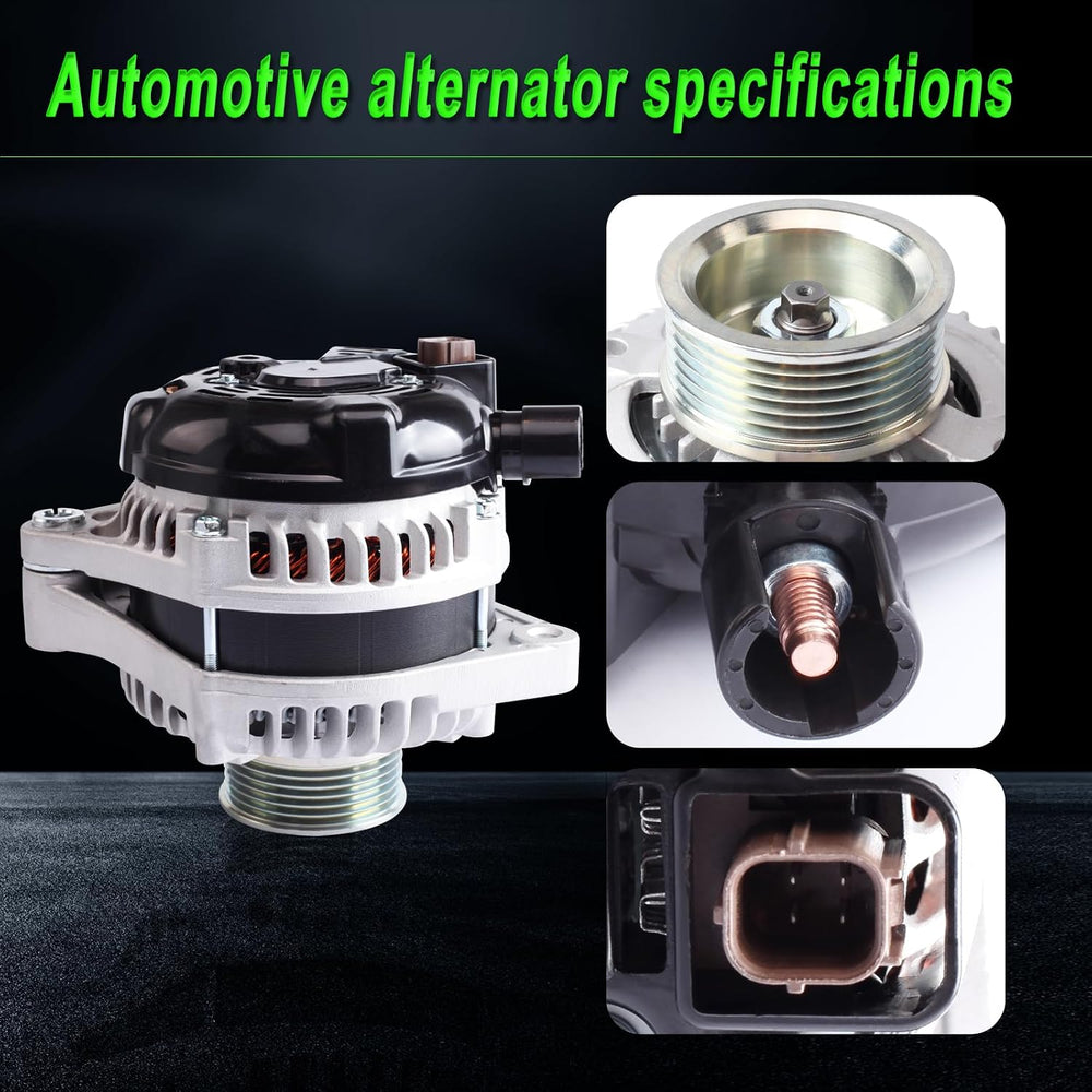 Alternator Compatible with 2008-2012 Accord 10 Accord Crosstour 3.5L