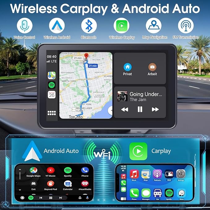 2025 Enhanced Carplay Screen for Car
