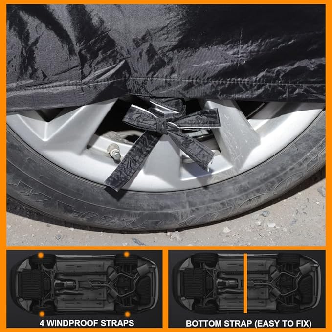 Upgraded Car Cover Compatible