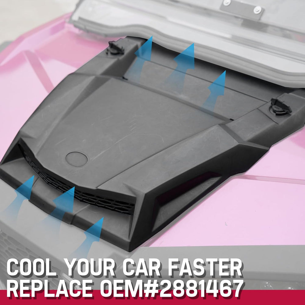 HAKA TOUGHT Hood Scoops for Polaris RZR XP 1000 Accessories 2014-2018, Relace...