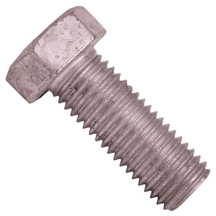 3/4"-10 x 2" A307 Grade A Fully Threaded Hex Bolts (25 Pack) - Hot Dip Galvanized