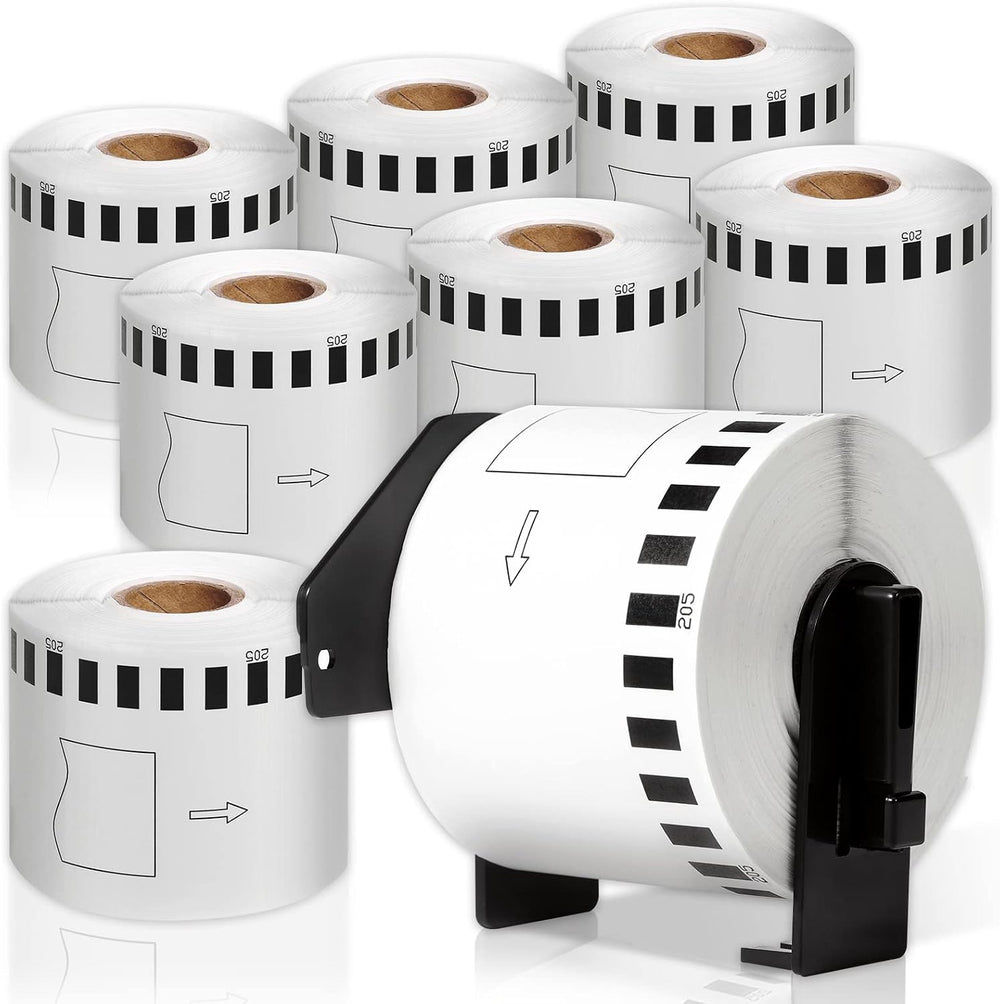 COLORWING DK-2205 Continuous Paper Labels Replacement for Brother DK2205 2.4&...