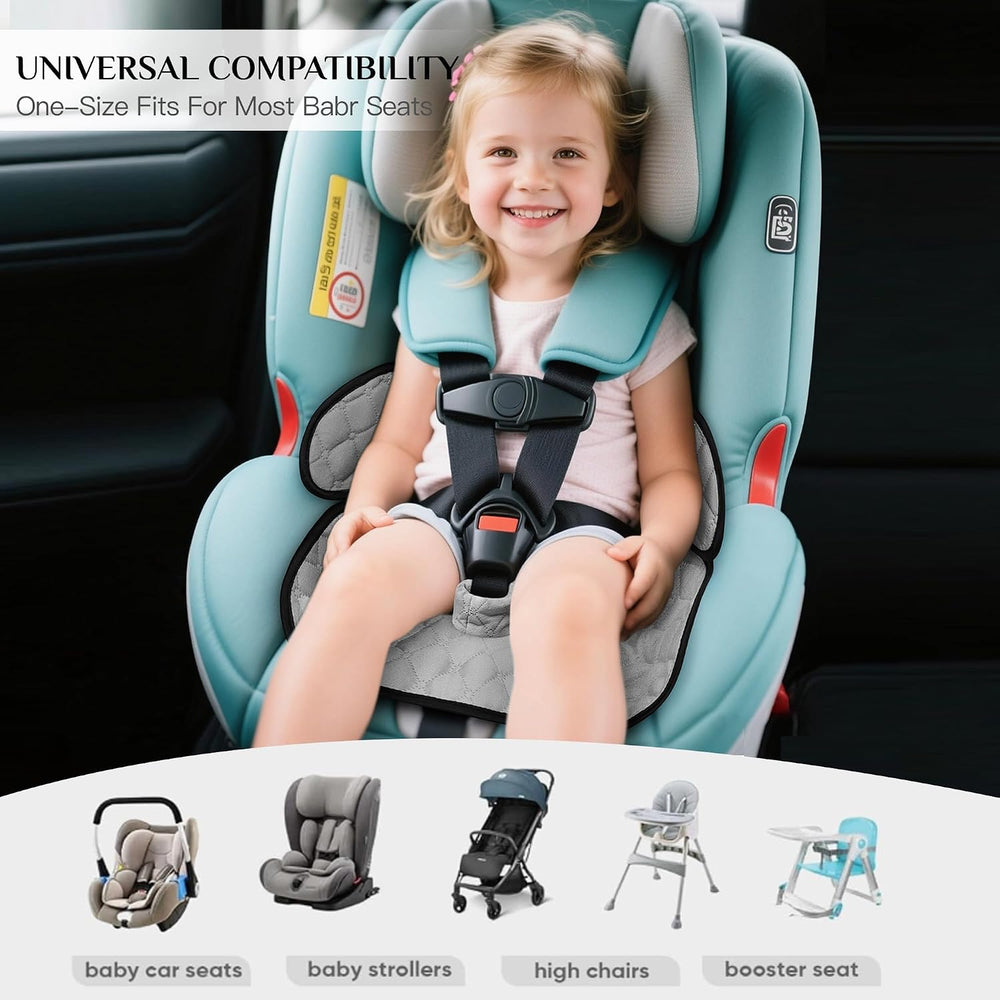 2 Pack Waterproof Piddle Pads Carseat Potty Training Car Seat Protector Water...