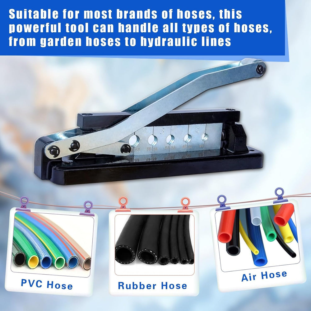 Heavy Duty Standard Air Hose Repair Kit, 3/8 Air Hose Crimping Tool