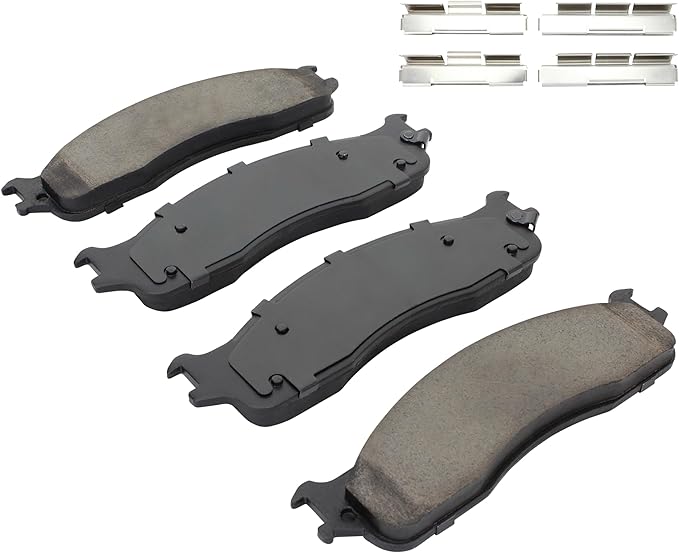 Premium Ceramic Front Brake Pads Compatible